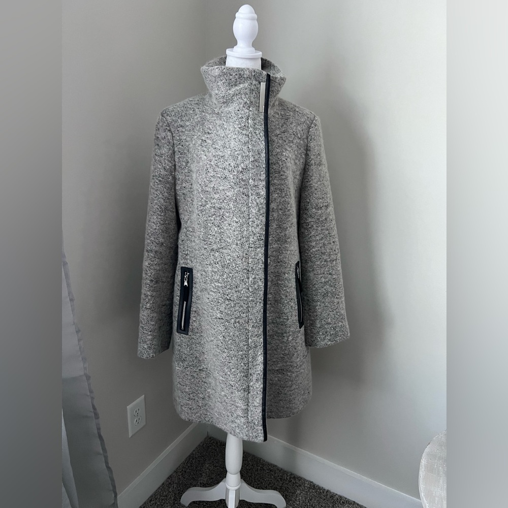 Calvin Klein Women's Asymmetrical Wool Jacket